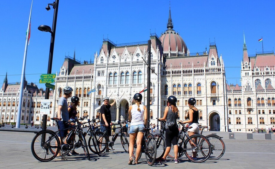 Picture 2 for Activity Budapest: Guided City Tour by E-Bike