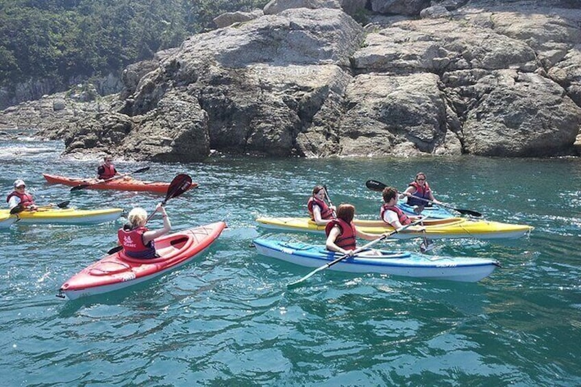 Sea Kayaking Hiking and Namhae Island Adventures Tour