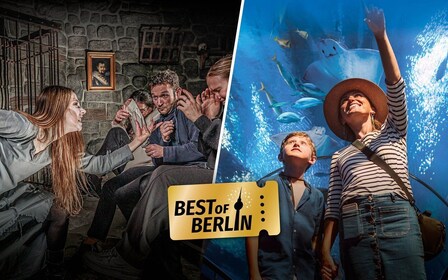 Berlin: Combi Ticket SEA LIFE & Berlin Dungeon