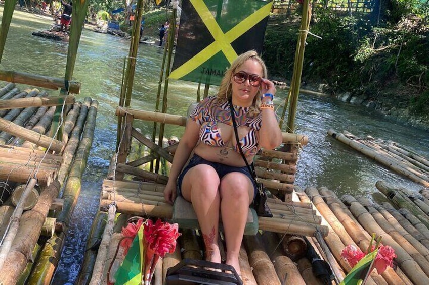 Full Day Rafting, Horse Back Riding and Blue Hole in Jamaica