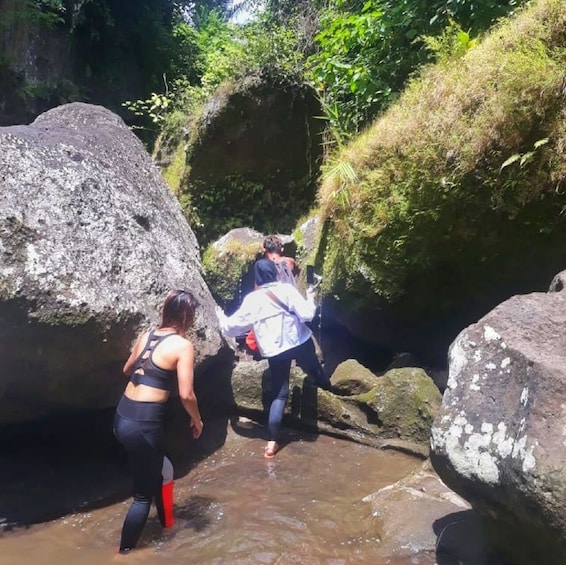 Bali Adventure Tour: Hidden Canyon Trekking, Goa Gajah Temple and More