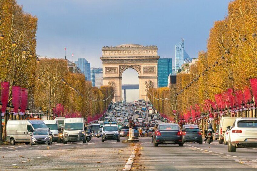 Priority Pass to Arc De Triomphe Rooftop & Seine Cruise 