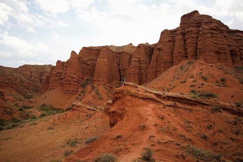 Private Trekking on Ancient Burana Tower and Konorchek Canyons