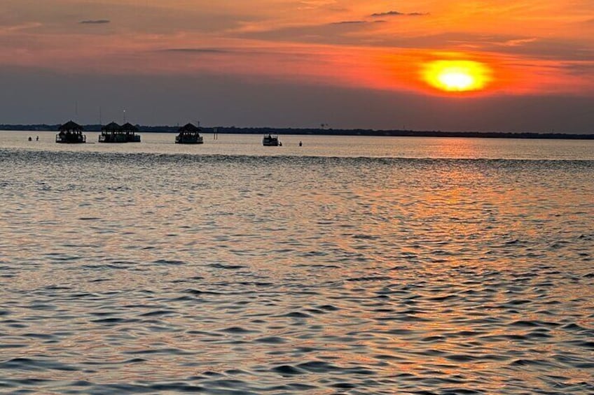 Private Sunset Crab island Tour up to 6 people captain