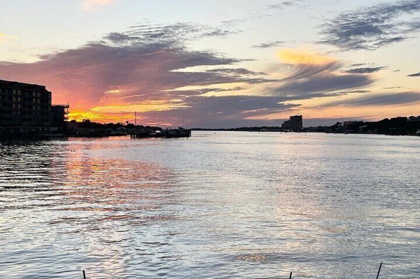 Private Sunset Crab island Tour up to 6 people captain