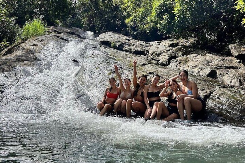 Rainforest Waterfall Slides/Adult Drinks included/ Beach