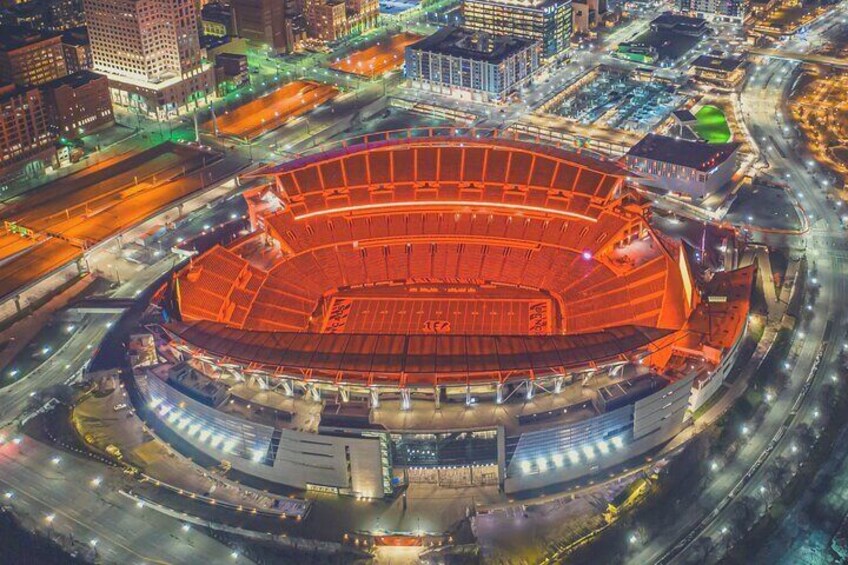 Paul Brown Stadium Concessions Map - Cincinnati Bengals