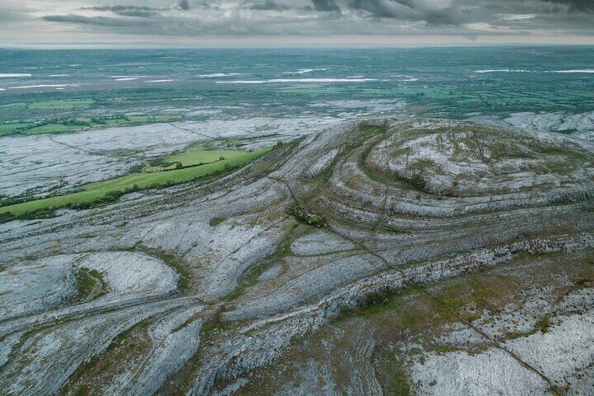 The karst landscape of the Burren uplands