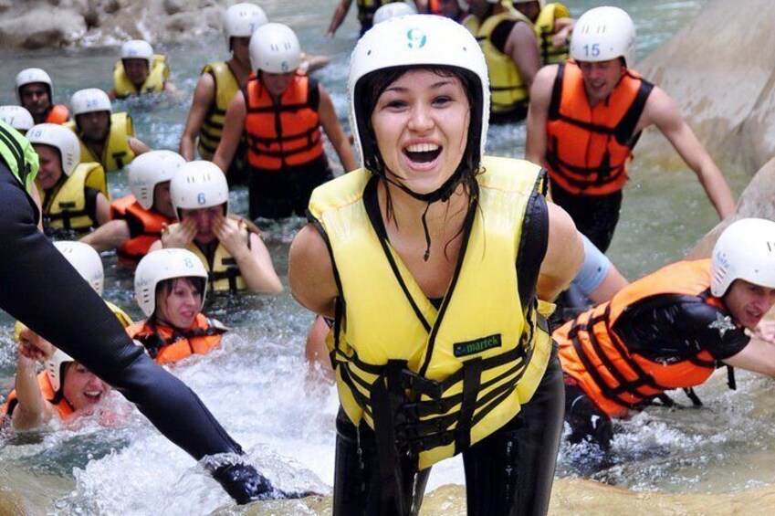 Canyoning Body Rafting