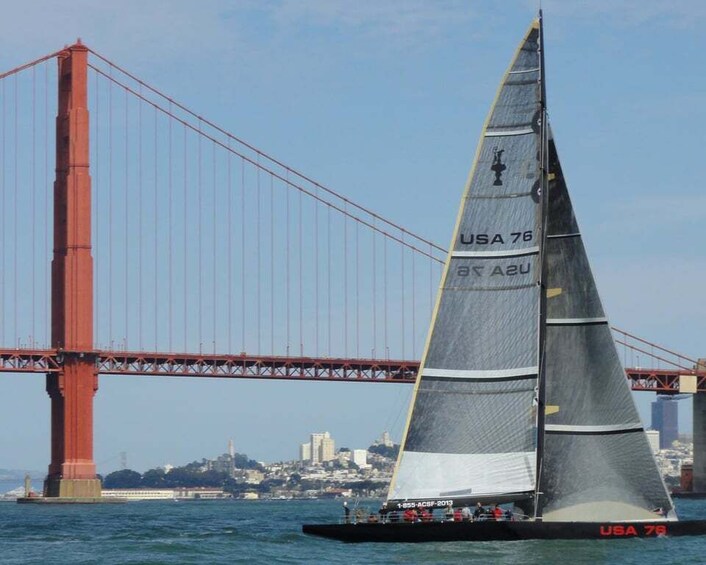 Picture 1 for Activity San Francisco Bay: America's Cup Sailing Adventure