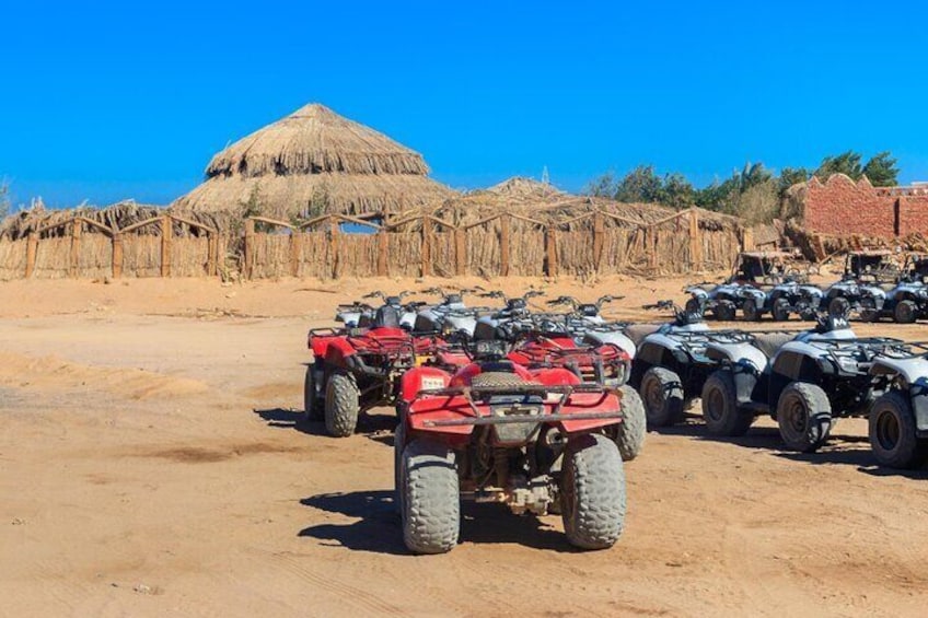 2hr Quad Bikes ATV in the Sharm el Sheikh Desert