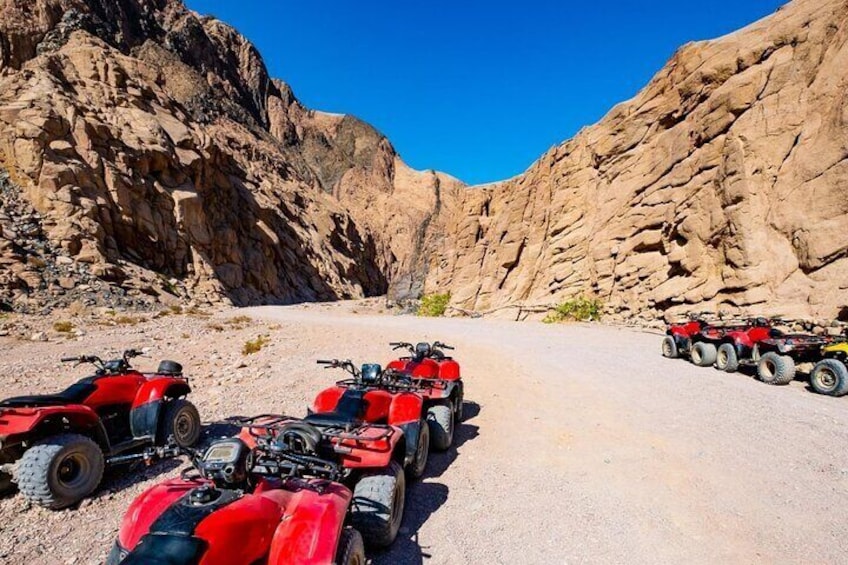 2hr Quad Bikes ATV in the Sharm el Sheikh Desert