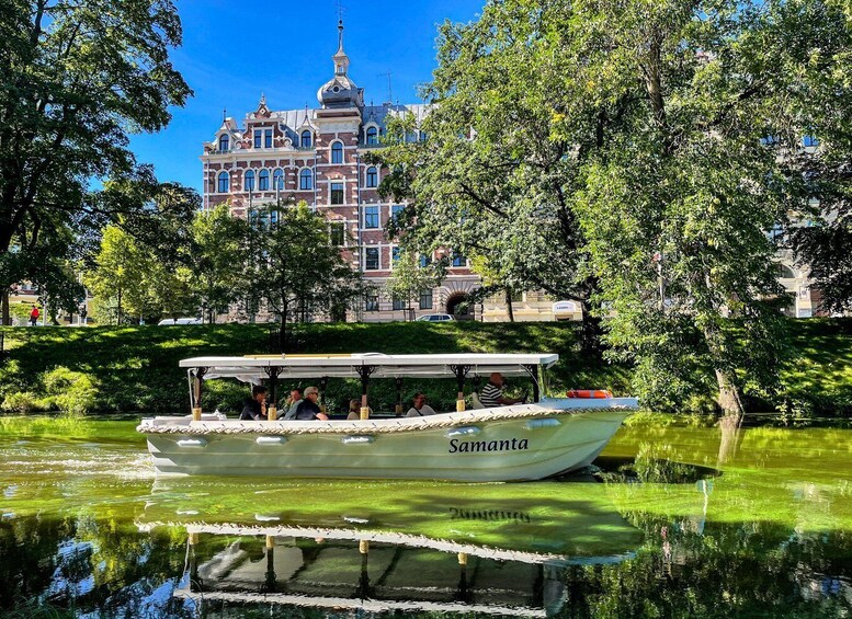 Picture 5 for Activity Riga: Canal Boat Sightseeing Tour