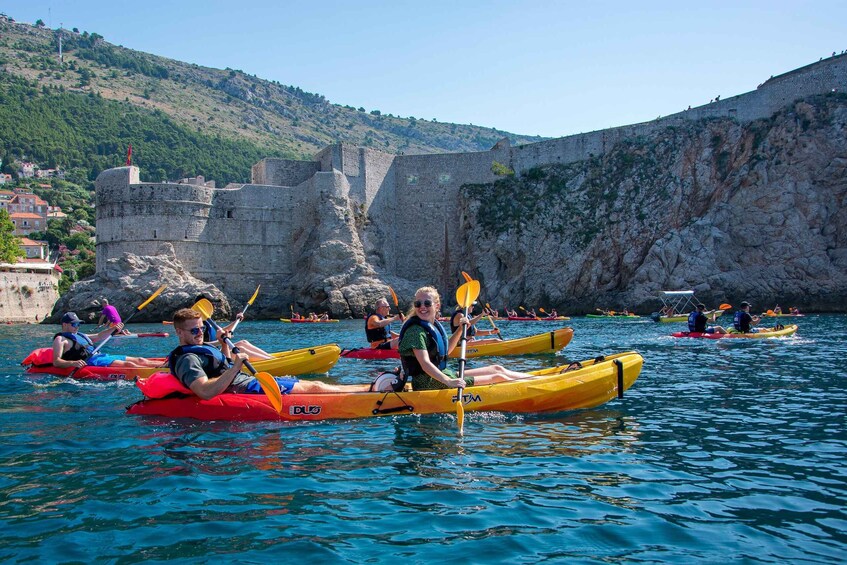 Picture 5 for Activity Dubrovnik: Kayaking and Snorkeling Morning Tour with Snack