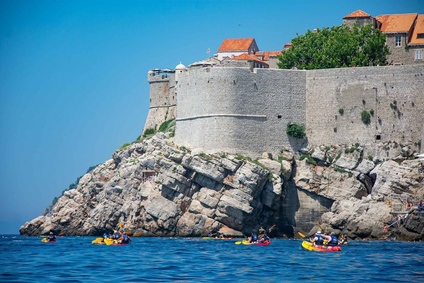 Picture 6 for Activity Dubrovnik: Kayaking and Snorkeling Morning Tour with Snack