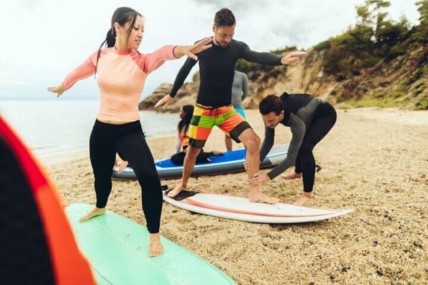 Beginner 2hr Surf Lesson in St. Thomas