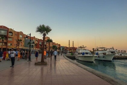  Stadsrundtur med shopping i Hurghada