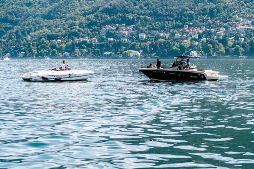 4H Private Cruise Lake Como Tender Yacht Invictus 5 Pax