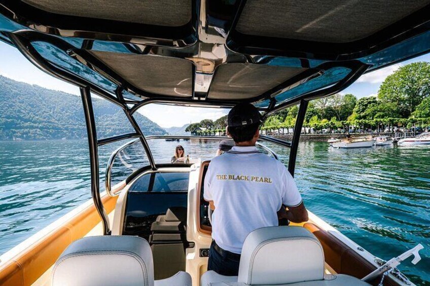 3H Private Cruise Lake Como Tender yacht Invictus 9 Pax
