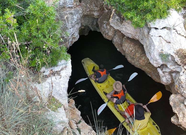 Picture 3 for Activity Pula: Blue Cave Kayak Tour, Snorkeling and Cliff Jumping