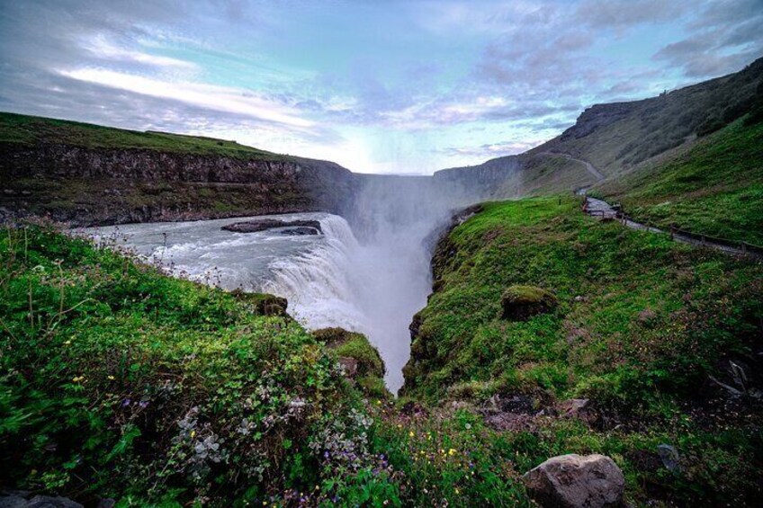 Private Tour to Golden Circle and Hvammsvík Baths