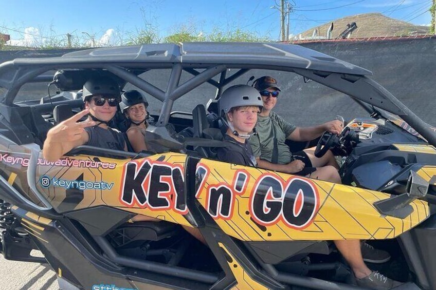 2 -Hours (Ride Along) Guided ATV/UTV Tours in St. Thomas