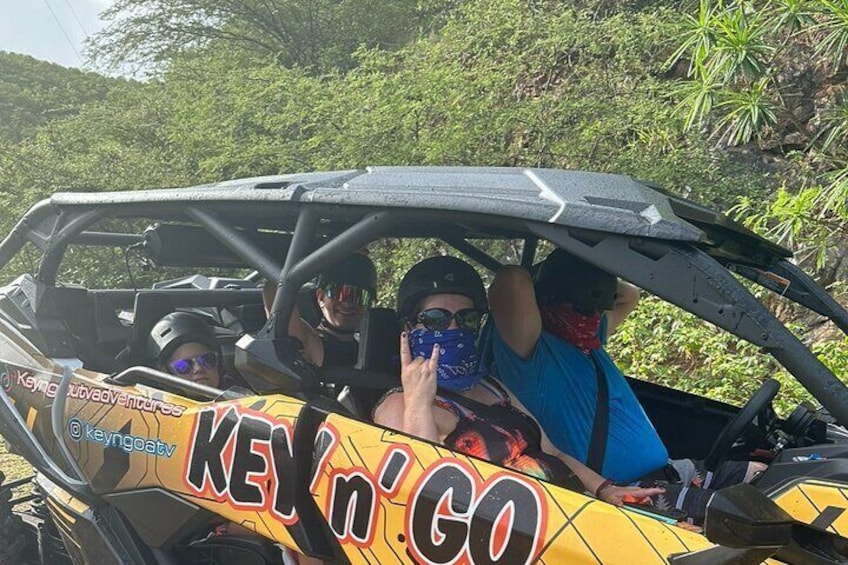 2 -Hours (Ride Along) Guided ATV/UTV Tours in St. Thomas