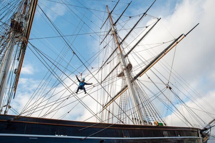 Cutty Sark Rig Climb Expereince