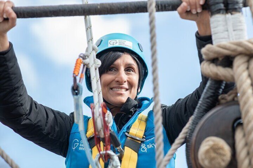 Cutty Sark Rig Climb Expereince