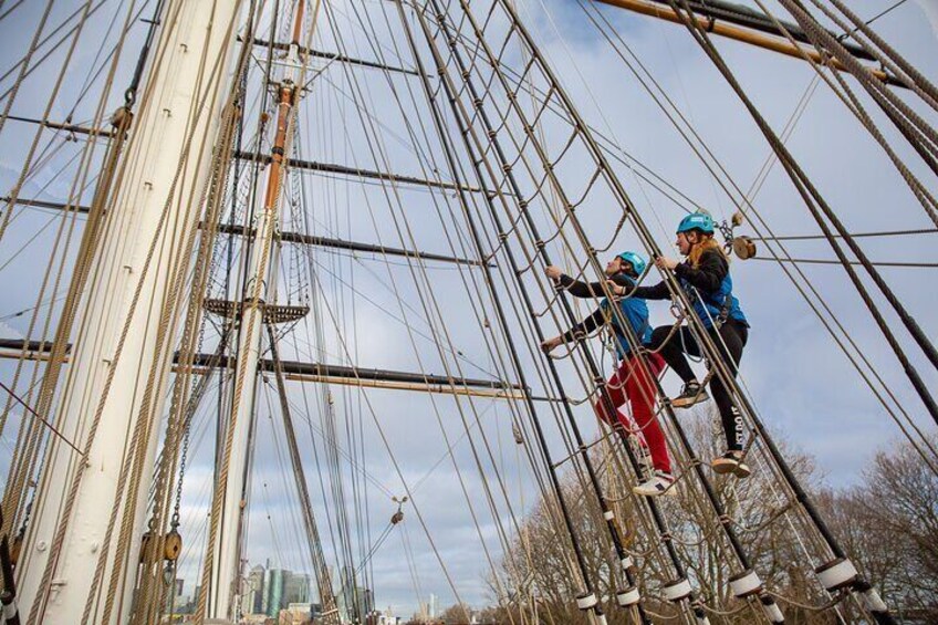 Cutty Sark Rig Climb Expereince