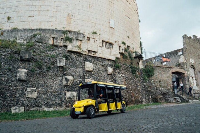 Mausoleum of Cecilia Metella on the Appia Antica