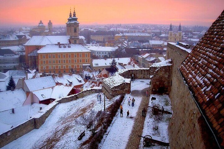 UNESCO Holloko and Eger Christmas Market Castle Private Tour