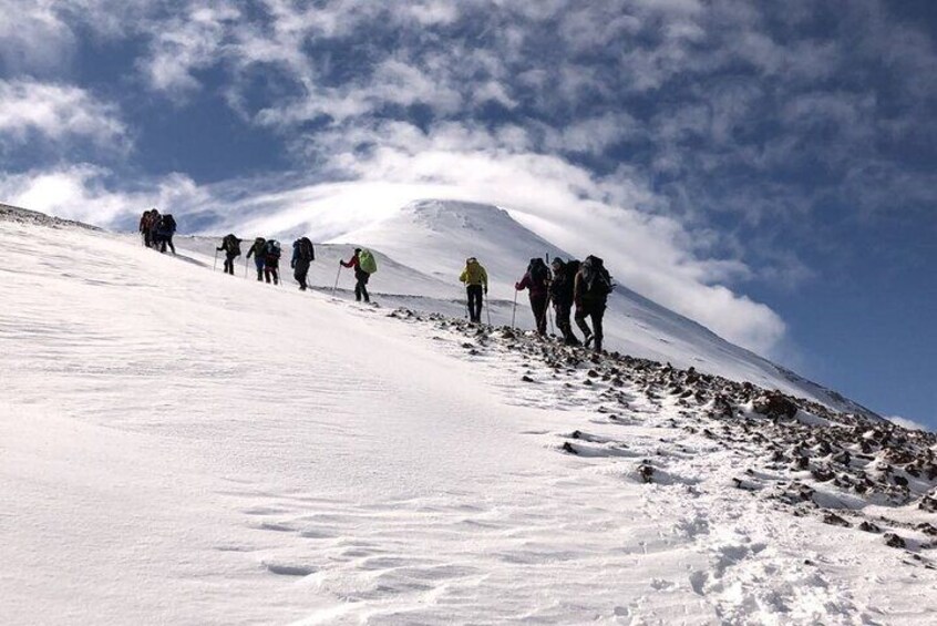 road to the summit