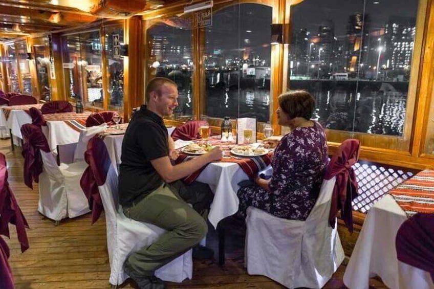 2-Day Tour at Dubai with Cruise Dinner and Desert Safari Dinner