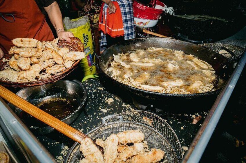 Pinseng goreng from a spot that's specialised in it for decades