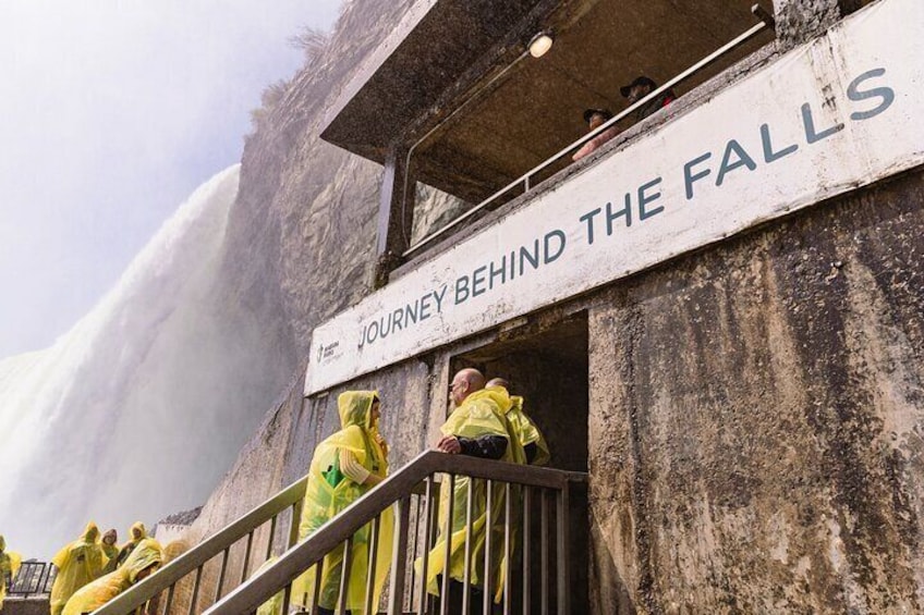 Afternoon Niagara Falls Boat & Journey Behind the Falls Tour