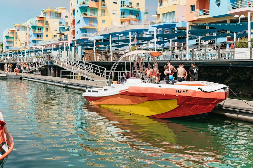 Picture 4 for Activity Albufeira: Parasailing Boat Trip