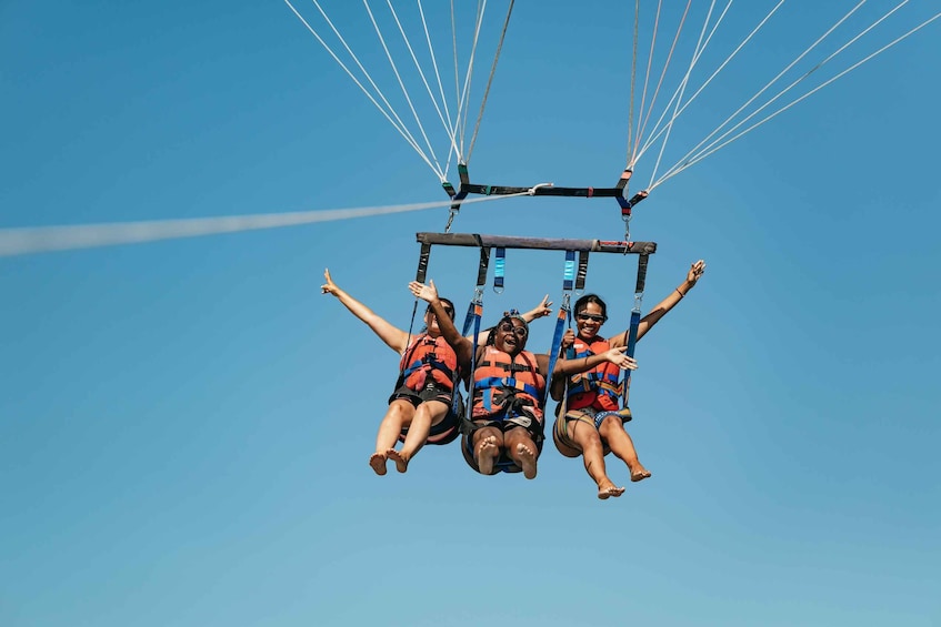 Picture 9 for Activity Albufeira: Parasailing Boat Trip