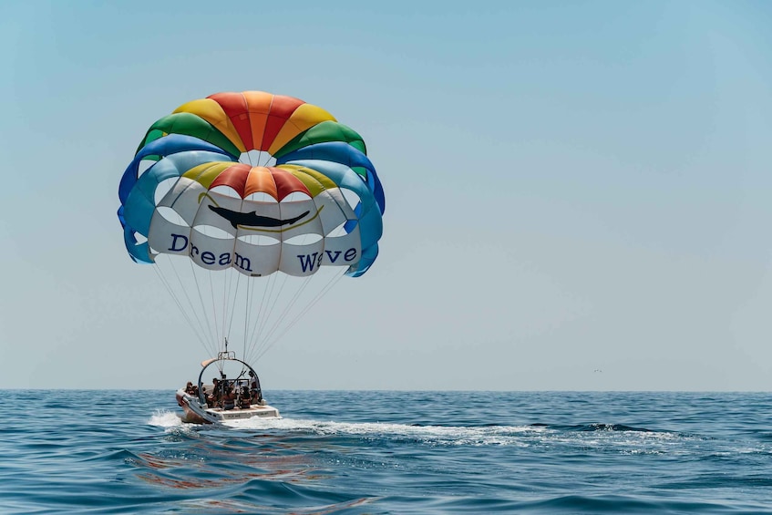 Picture 5 for Activity Albufeira: Parasailing Boat Trip