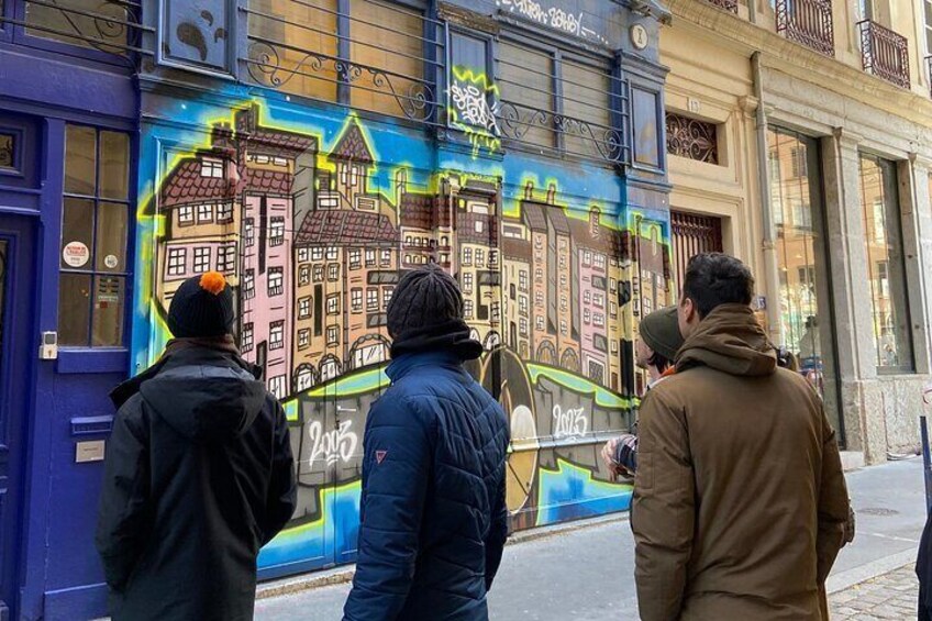 Street Food and Street Art in Lyon