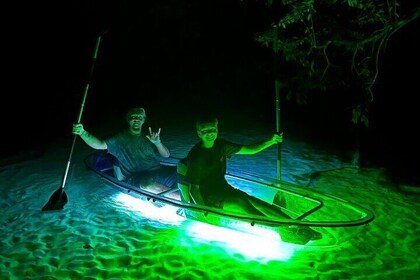 Rainbow Springs: Clear Kayak Sunset & Glow Tour