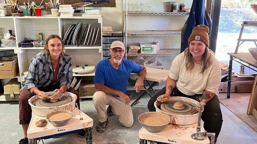 Learn Pottery at a Beautiful Artist Retreat. So Much Fun!