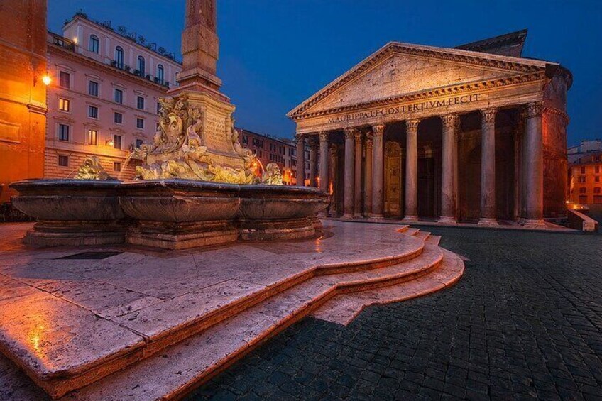 2 Hours in Rome by Night in Golf Cart 