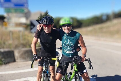 80 km by bike with a Triathlete