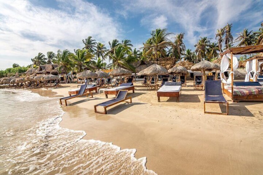 Beach day at Palmarito Beach