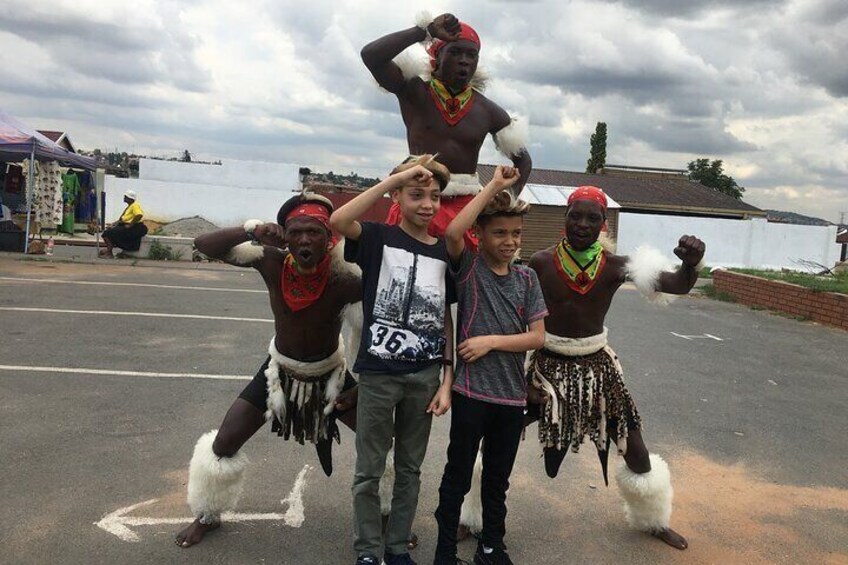 Zulu dancers