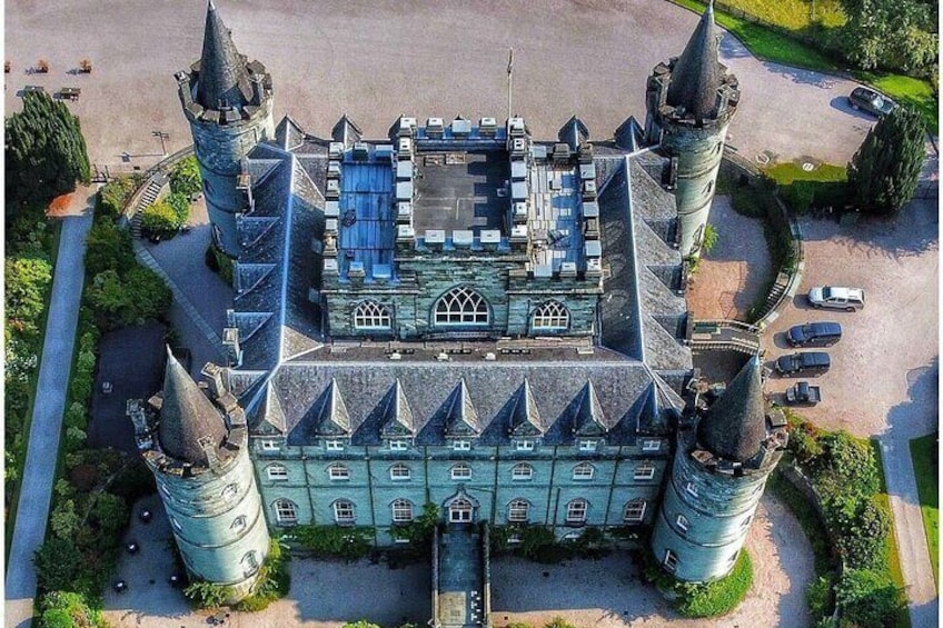 Inverary Castle, Historic Sights and Scenic Beauty from Oban