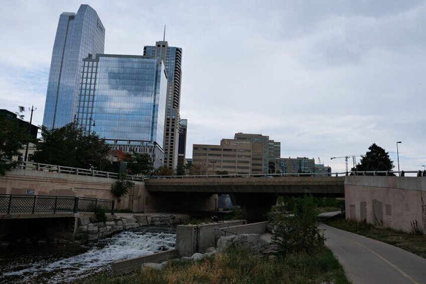 Bike Ride on Cherry Creek Trail to Downtown Denver