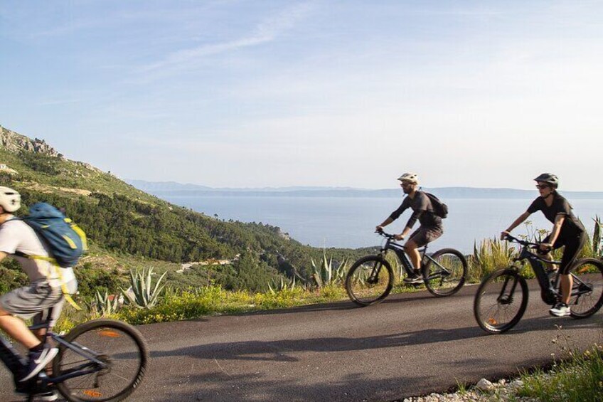 E-Bike Tour at Historical Villages of Makarska