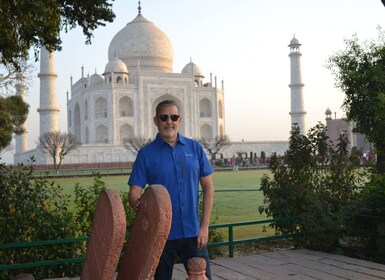 Från Delhi: Privat Taj Mahal-tur med Gatimaan Express-tåg
